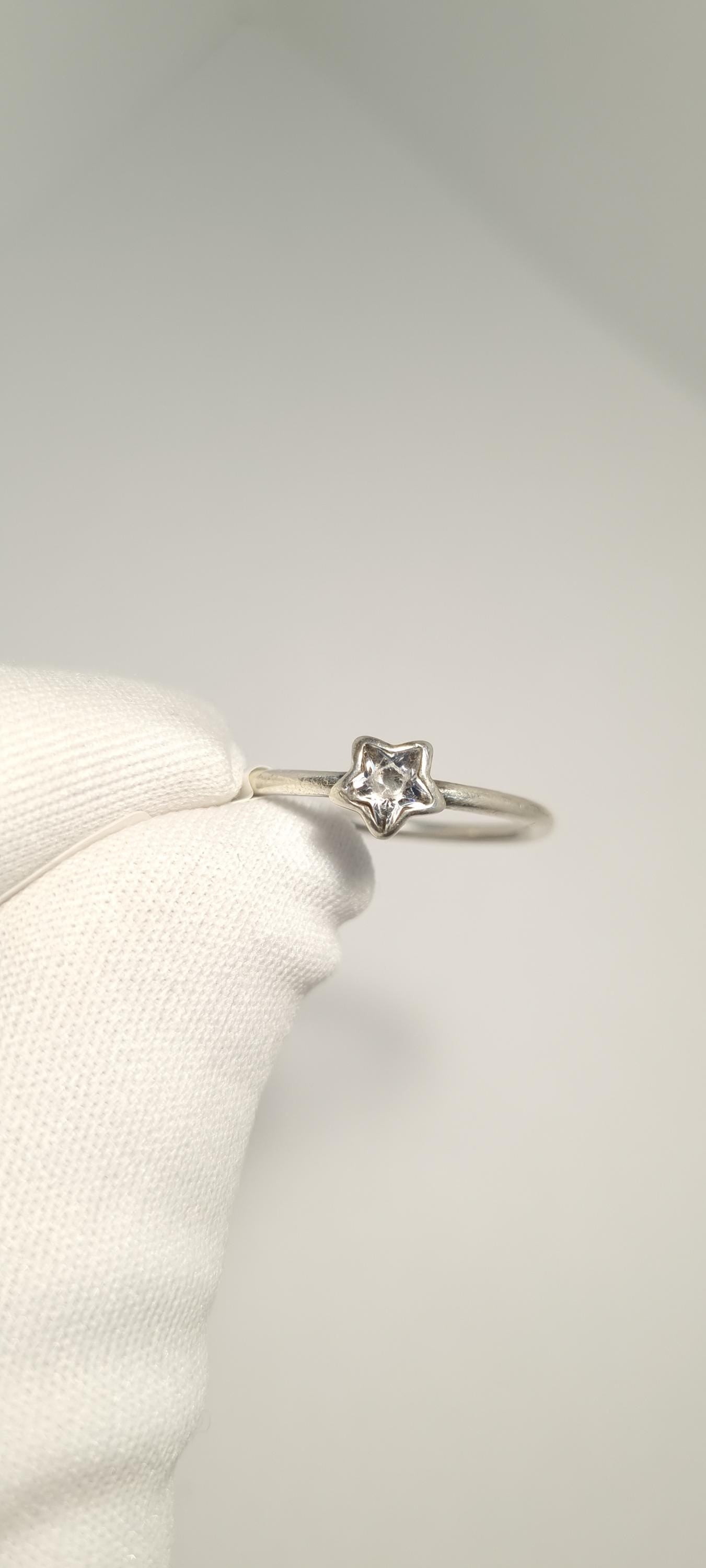 Sterling Silver and Cubic Zirconia Ring