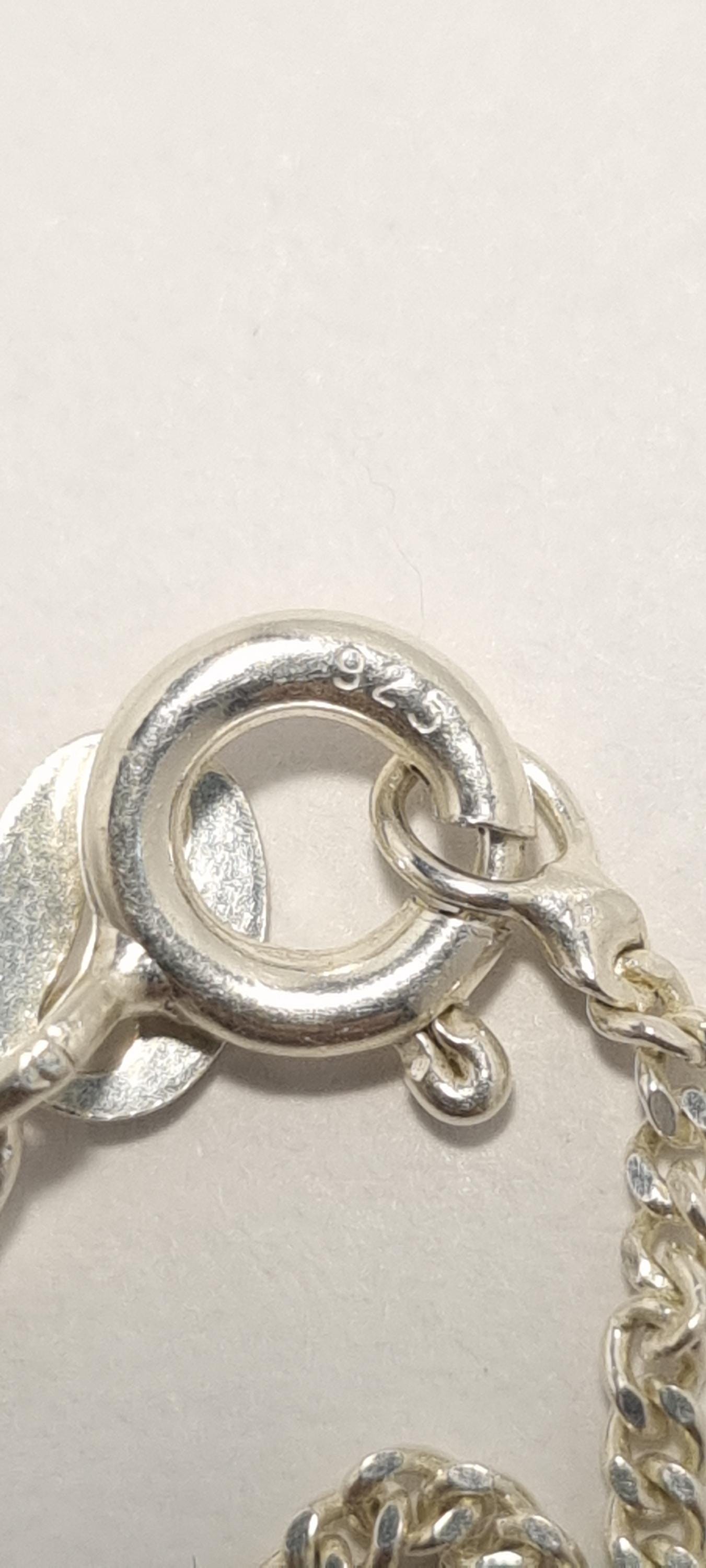 Sterling Silver Necklace and Cross Pendant