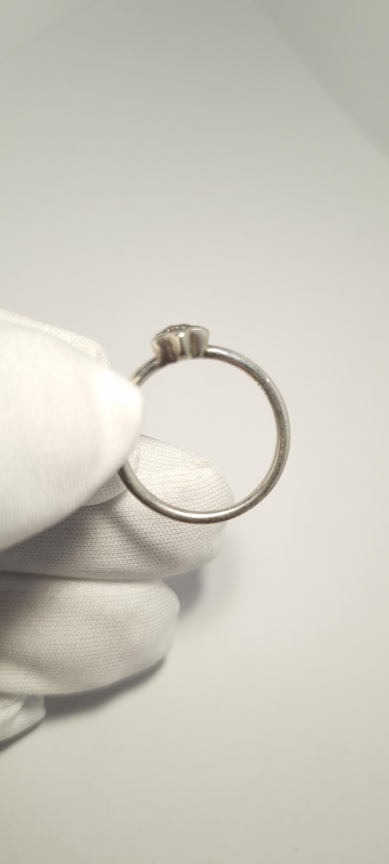 Sterling Silver and Cubic Zirconia Ring