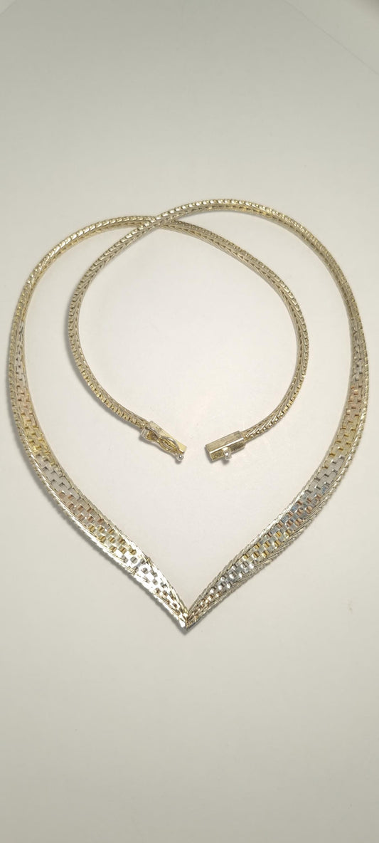Sterling Silver Italian Necklace